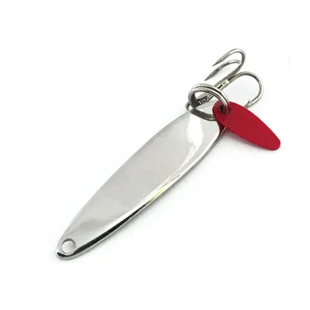 Bay de Noc Swedish Pimple Pirk, Nickel, 4.5g, Isfiske, #8730