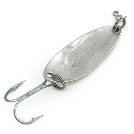 Luhr Jensen Lil' Kroc Skeddrag, Nickel / Grön, 9g, Lekande, #8735