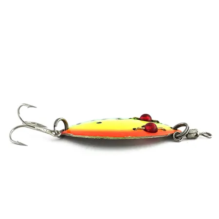 Gibbs Ruby Eye Wiggler 2 UV Skeddrag, Fire Tiger, 13g, Glasögon, #8739