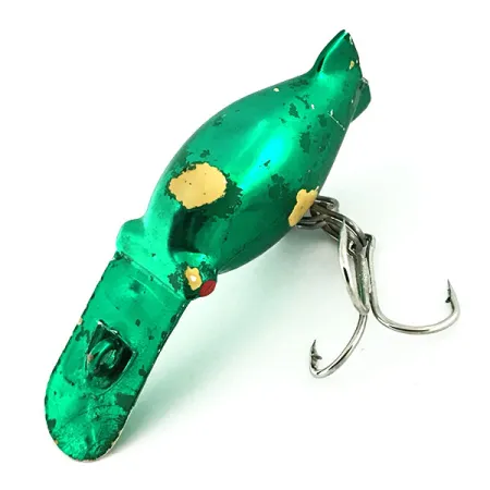 Luhr Jensen Hot Shot 3, 5,5g Green Metallic, Flytande wobbler #8750