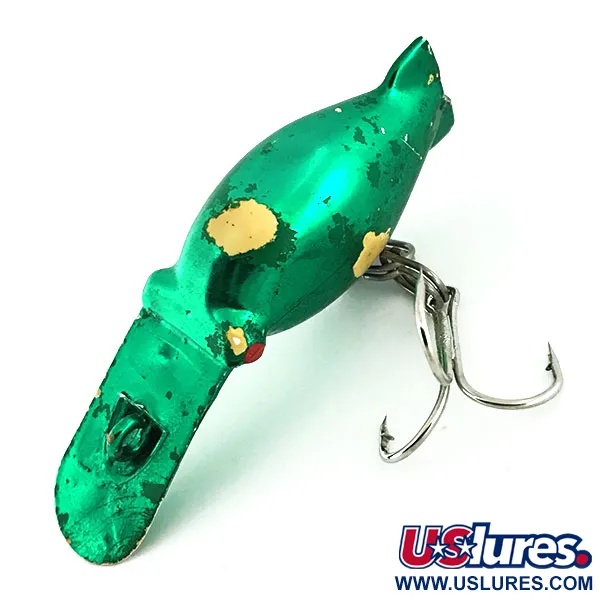 Luhr Jensen Hot Shot 3, 5,5g Green Metallic, Flytande wobbler #8750