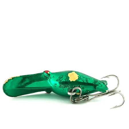 Luhr Jensen Hot Shot 3, 5,5g Green Metallic, Flytande wobbler #8750