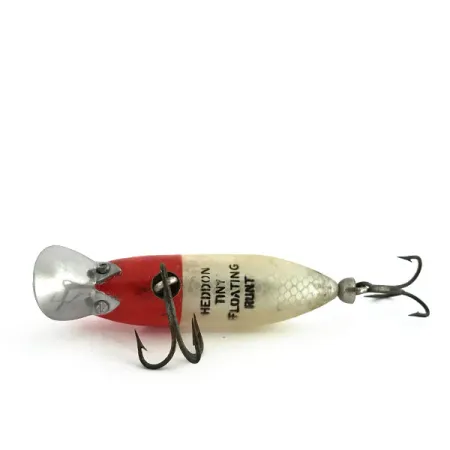 Heddon River Runt Tiny Floating Wobbler, Red Head, 7g, Vintage, #8751