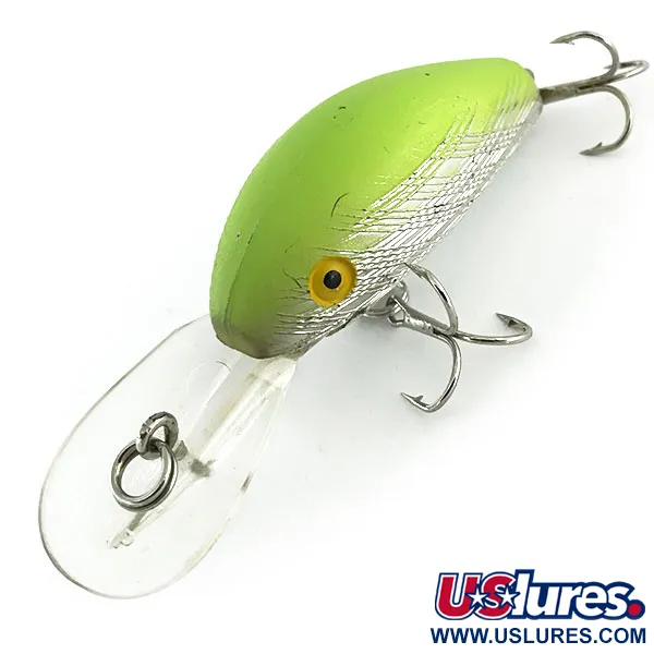 Rebel Humpy Wobbler, Silver / Chartreuse, 10g, Rasselsystem, #8752