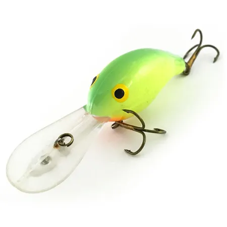 Bandit 300 Djupgående Crankbait, Chartreuse, 10g, Glow, #8753