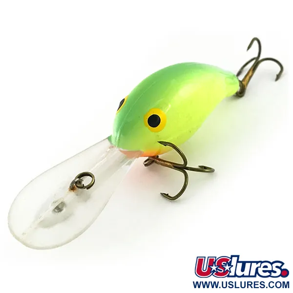 Bandit 300 Djupgående Crankbait, Chartreuse, 10g, Glow, #8753