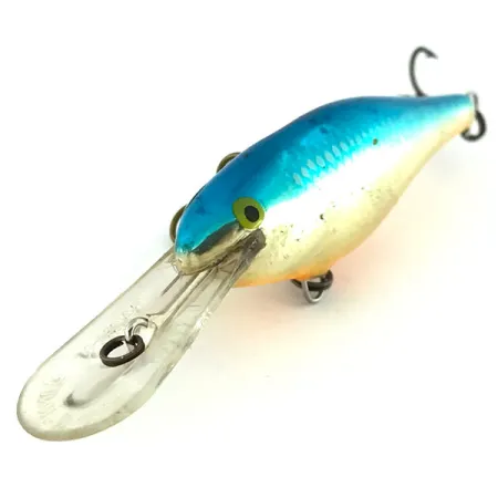 Rapala Shad Rap Deep Runner 07 Wobbler, Blå/Silver, 8g, Balsa, #8756