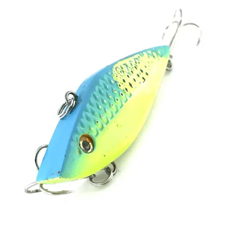 Strike King Diamond Shad UV Lipless Crankbait, Blågrön/UV, 12g, #8759