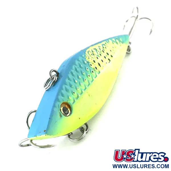 Strike King Diamond Shad UV Lipless Crankbait, Blågrön/UV, 12g, #8759