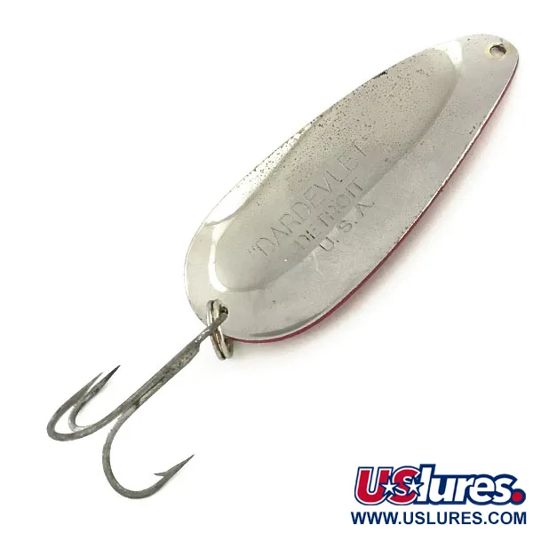 Eppinger Dardevle Dardevlet Skeddrag, Röd/Vit/Nickel, 21g, #8764