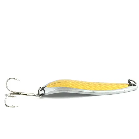 Skeddrag Luhr Jensen Krocodile Die #5, Nickel/Guldhologram, 28g, #8766