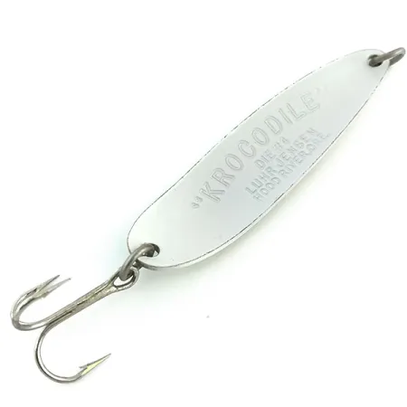 Luhr Jensen Krocodile Die #3 Skeddrag, Pärla/Grön, 14g, Glow, #8771