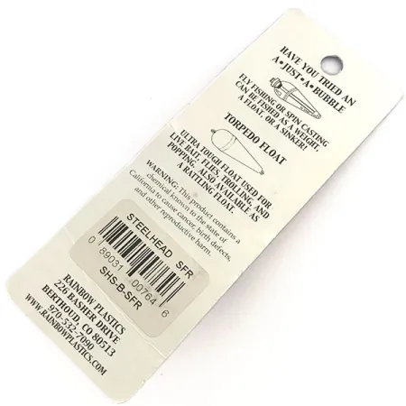 Rainbow Plastics Steelhead UV Skeddrag, Fluorescent Orange, 14g, #8780