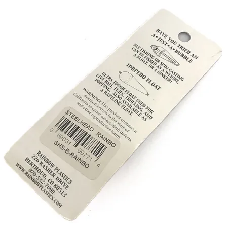 Rainbow Plastics Steelhead UV Skeddrag, Rainbow, 14g, UV, #8781