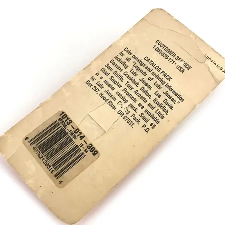 Luhr Jensen Little Jewel Skeddrag, Hammered Brass / Red, 7g, UV, #8789