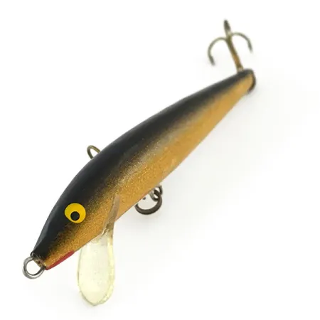 Rapala Original Floater F9 Wobbler, G (Guld), 9cm, Balsaträ, #8795