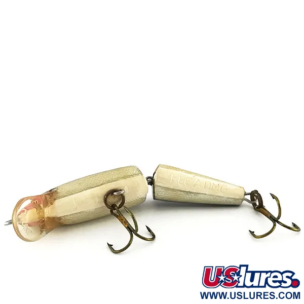 Rapala Jointed J-9 Ledat Drag, Silver, 7g, Balsa, #8796