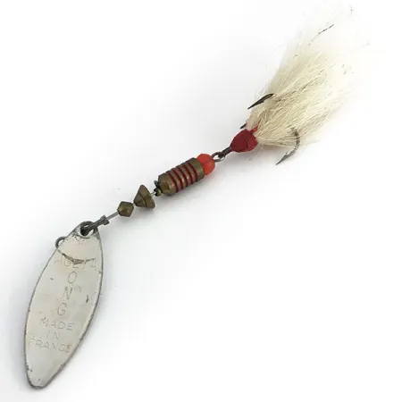 Mepps Aglia Long 2 Dressed Spinnare, Silver, 7,3g, Hjorthår, #8810