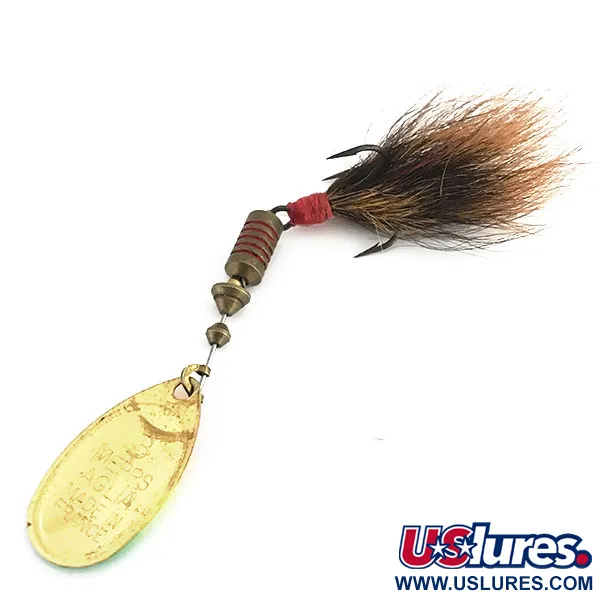 Mepps Aglia 3 dressed UV Spinnare, Fluo UV, 4.7g, Hårtofs, #8812