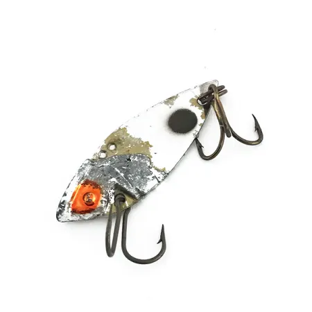 Cotton Cordell Gay Blade Vibrationsbete, Nickel, 7g, Dubbla Hål, #8822