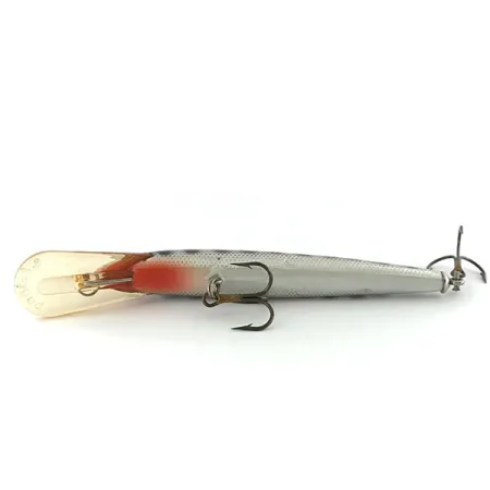 Bagley's Diving Bang-O-Lure, Silver / Svart, 12.5g, Balsaträ, #8828