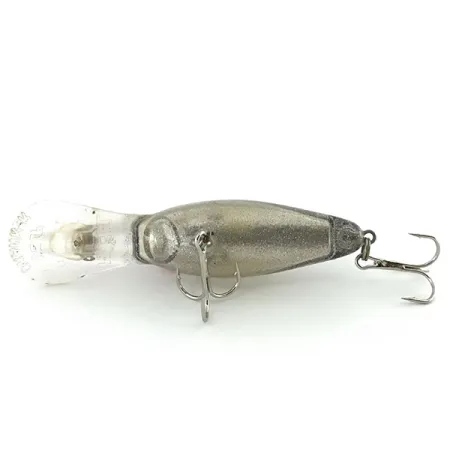 Rebel Deep Crank R, 10.5g, Transparent / Silver Glitter, Djupgående wobbler #8829
