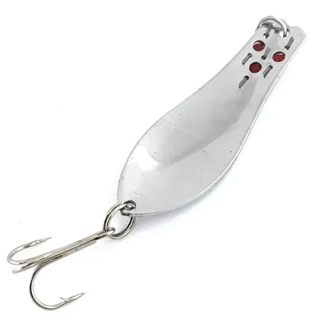 Herter's Canadian Spoon Skeddrag, Nickel / Röda ögon, 10g, #8835