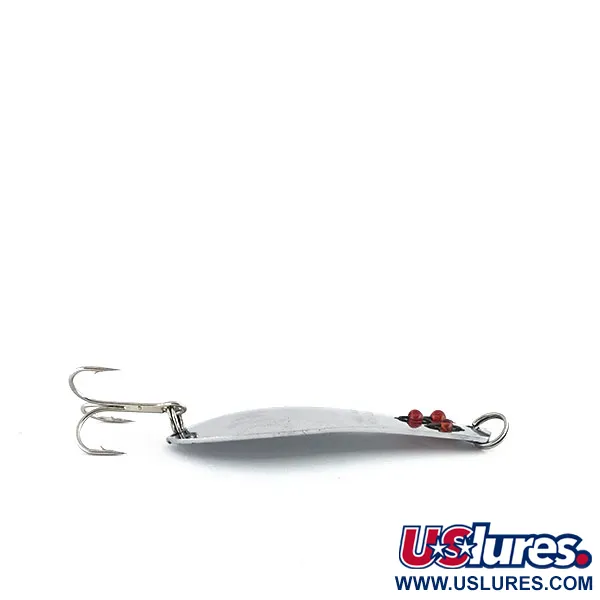 Herter's Canadian Spoon Skeddrag, Nickel / Röda ögon, 10g, #8835
