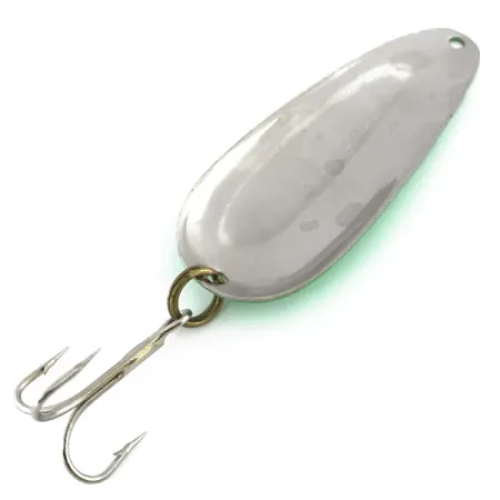 Nebco Aqua Spoon Skeddrag, Grön / Svart / Nickel, 16g, #8841
