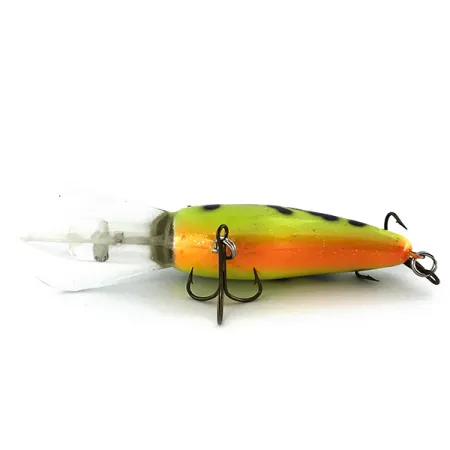 Strike King Pro Model 5XD Djupgående Wobbler, Chartreuse, 18g, Glow, #8865