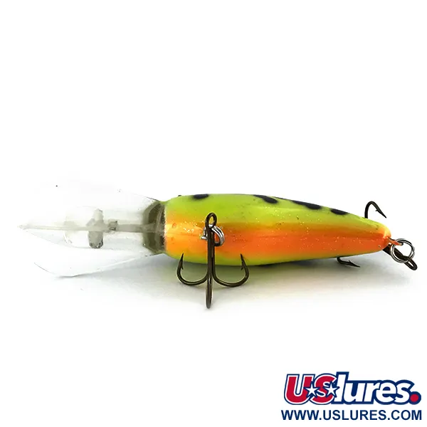 Strike King Pro Model 5XD Djupgående Wobbler, Chartreuse, 18g, Glow, #8865