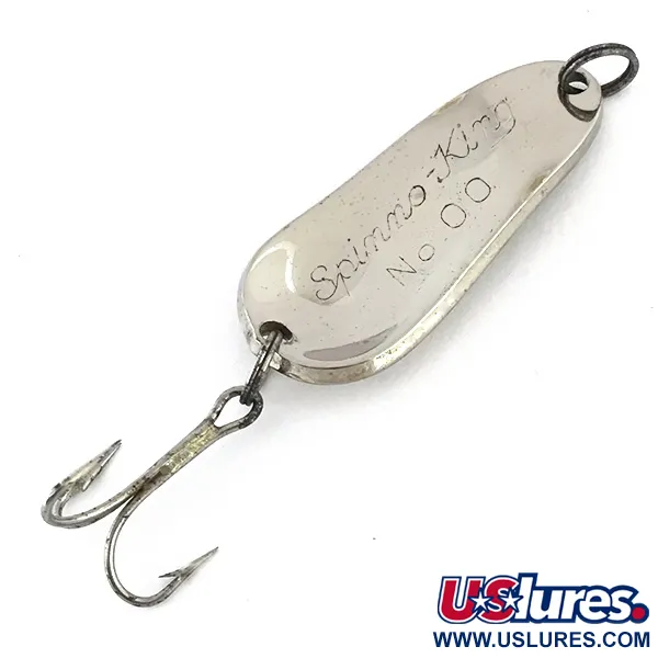 Weller Spinno-King 00 Skeddrag, Nickel, 7g, Vintage-finish, #8868