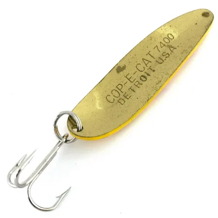 Dardevle Cop-E-Cat 7400 Skeddrag, Five of Diamonds, 19g, Guld, #8880