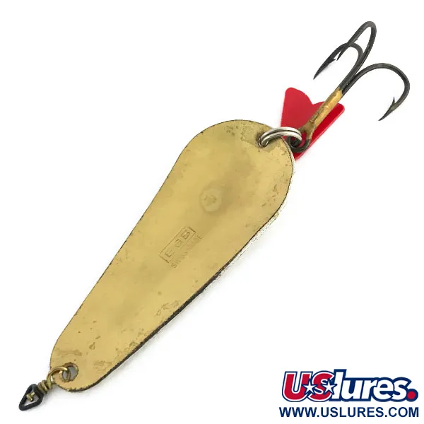 EGB Swiss made Skeddrag, Silver/Guld/Röd/Brun, 14g, Handhamrat, #8881