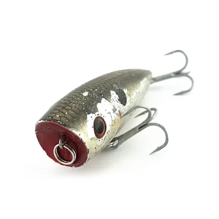 Bass Pro Shops XTS Speed Lures Popper, Silver, 7g, Topwater, #8885