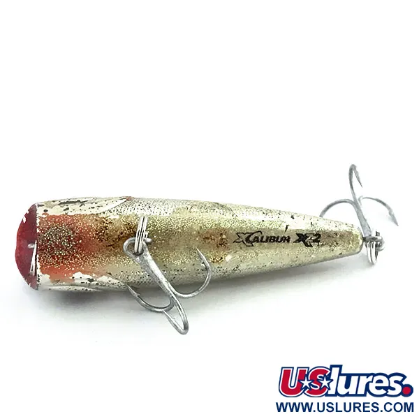 Bass Pro Shops XTS Speed Lures Popper, Silver, 7g, Topwater, #8885
