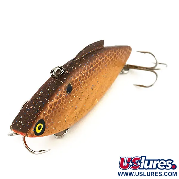 Strike King Diamond Shad Lipless, Brun, 14g, Sinking, #8914