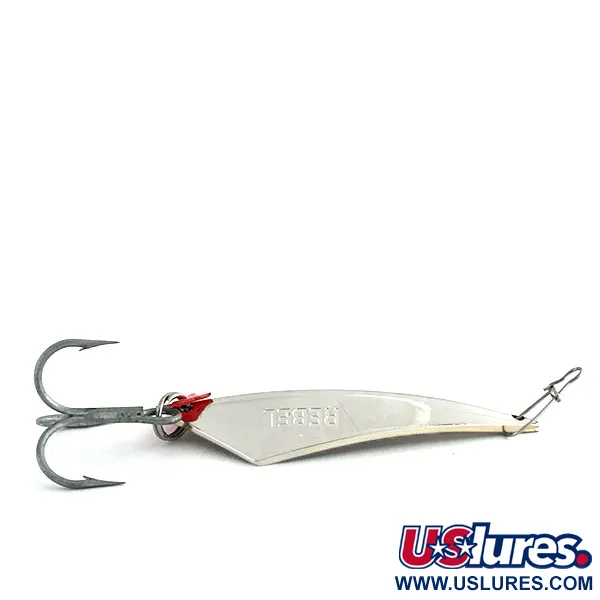 Rebel Arrowhead Skeddrag, Silver, 10.5g, Diamantform, #8929