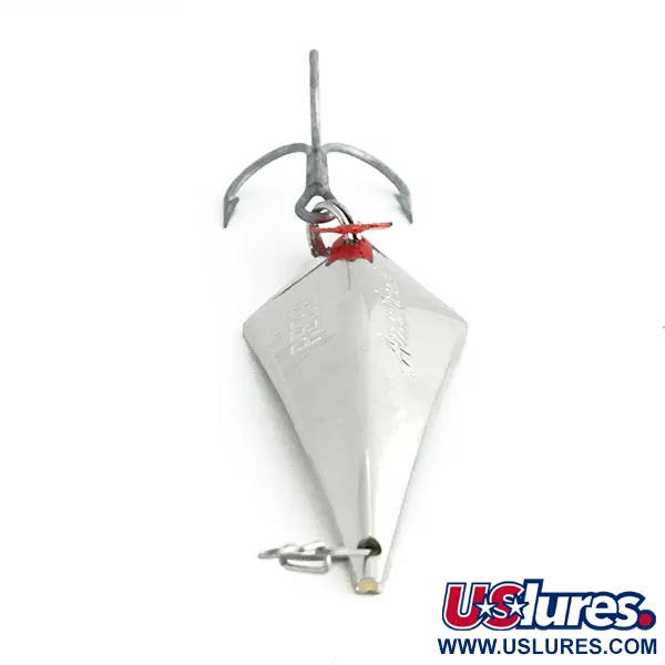 Rebel Arrowhead Skeddrag, Silver, 10.5g, Diamantform, #8929