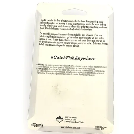 Rebel Ultralight Kit Betesset, Mix, 4-5cm, Vintage-original, #8930