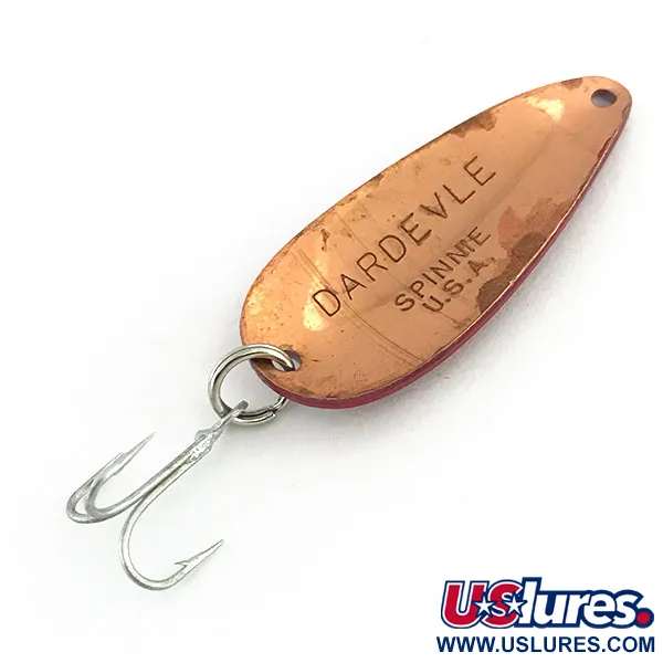 Eppinger Dardevle Midget Skeddrag, Röd/Vit/Koppar, 6g, Klassiker, #8942