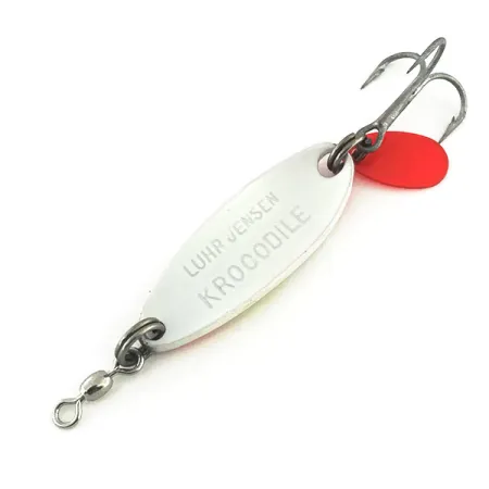 Luhr Jensen Krocodile Skeddrag, Rainbow, 7g, Mässing, #8945