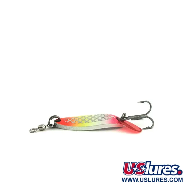 Luhr Jensen Krocodile Skeddrag, Rainbow, 7g, Mässing, #8945