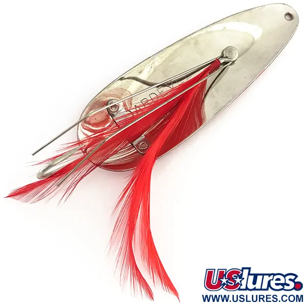 Eppinger Weedless Dardevle Skeddrag, Röd/Vit/Nickel, 28g, Vasskyddad, #8958