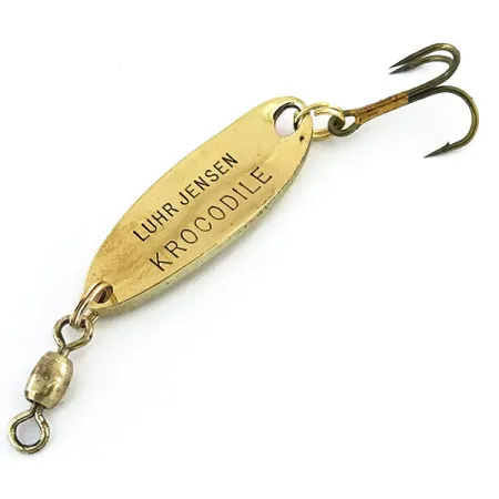 Luhr Jensen Krocodile Skeddrag, Hamrat guld / Orange, 7g, #8961