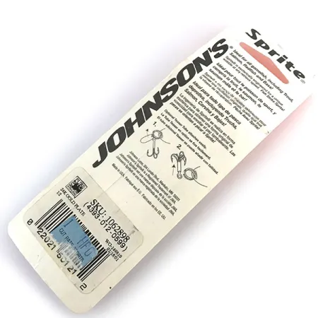 Johnson Sprite Gold Plated Skeddrag, Guld 24k, 14g, #8995