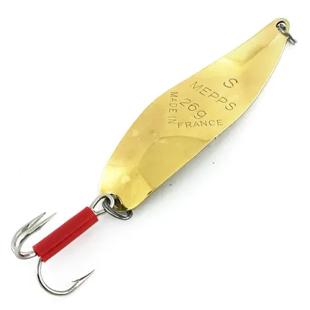 Mepps Syclops 3 Custom Skeddrag, Gold / Green / Red, 26g, #9009