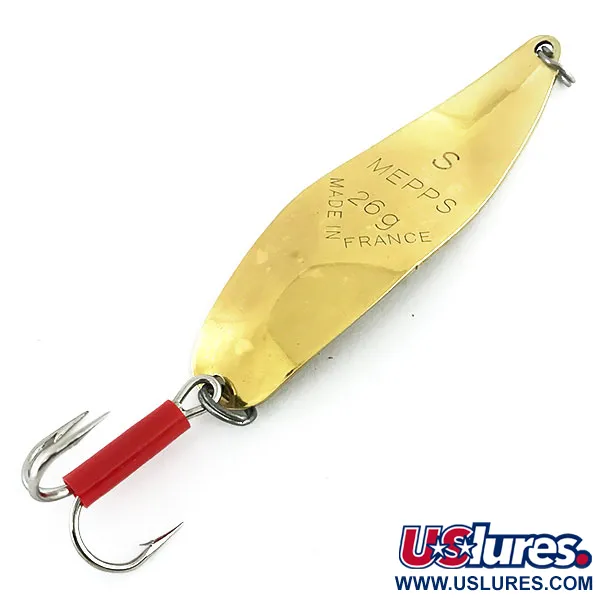 Mepps Syclops 3 Custom Skeddrag, Gold / Green / Red, 26g, #9009