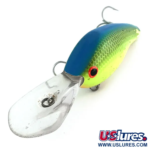 Bandit 700 UV Crankbait, Gul / Blå, 21g, UV-aktiv, #9021