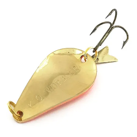 Acme K.O. Wobbler Skeddrag, Guld / Orange, 14g, Locksked, #9027